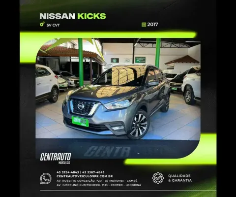 NISSAN NISSAN KICKS SV CVT 2017