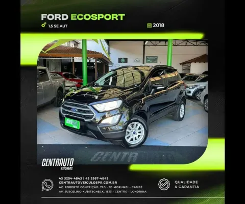 FORD ECOSPORT 1.5 SE AUT 2018