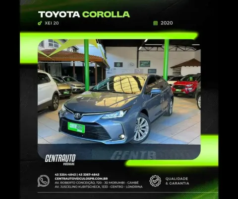 TOYOTA COROLLA XEI 20 2020