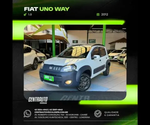 FIAT UNO WAY 1.0 2012