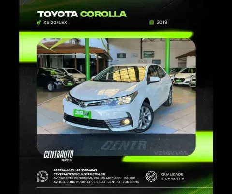 TOYOTA COROLLA XEI20FLEX 2019