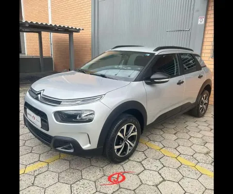 Citroën C4 CACTUS FEEL 1.6 16V Flex Aut.  - Prata - 2019/2020
