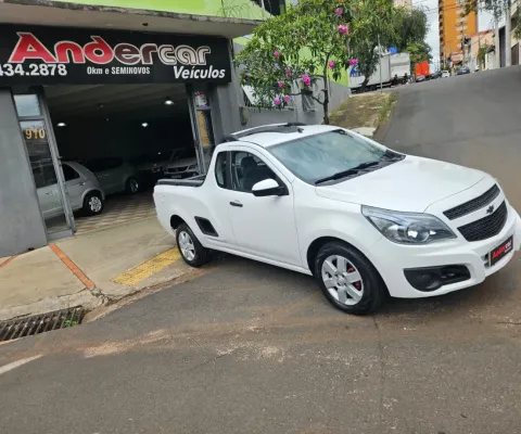 Montana LS 1.4 Flex Completa Rodas Som Original Janela  Corridiça