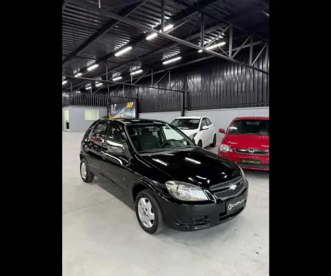 Chevrolet Celta Life/ LS 1.0 MPFI 8V FlexPower 5p  - Preta - 2011/2012