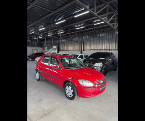 Chevrolet Celta Spirit/ LT 1.0 MPFI 8V FlexP. 5p  - Vermelha - 2013/2014
