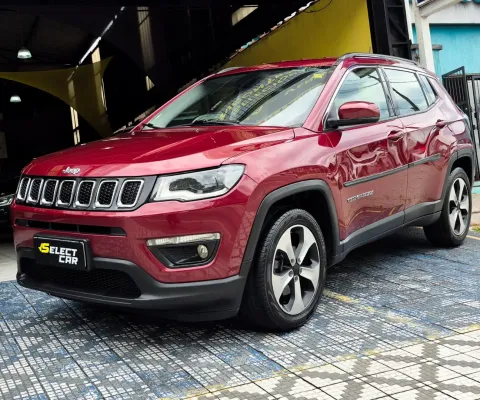 Jeep Compass Longitude 2.0 2018 Flex | IMPECÁVEL COM BAIXO KM!