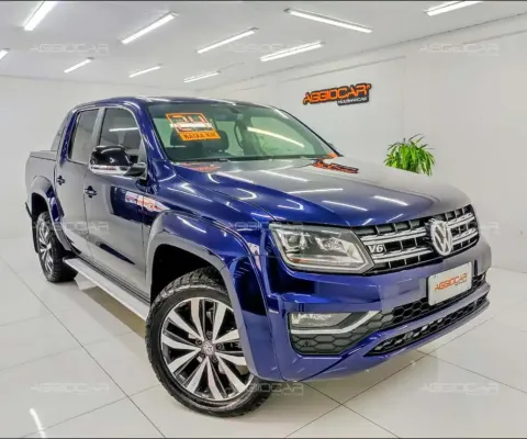 VOLKSWAGEN AMAROK EXTREME V6 2024 21.300 KM AZUL RAVENNA