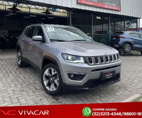 Jeep Compass 2019 2.0 16v flex longitude automático