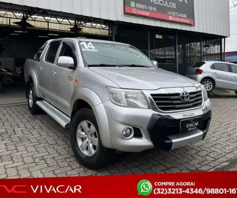 Toyota Hilux 2014 2.7 sr 4x2 cd 16v flex 4p automático