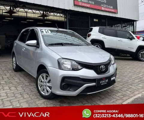Toyota Etios 2019 1.5 x plus 16v flex 4p manual