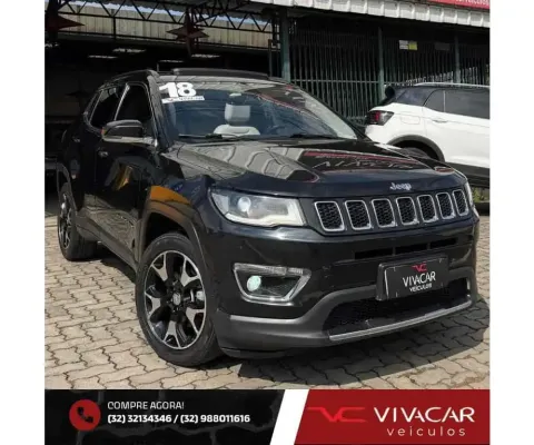 Jeep Compass 2018 2.0 16v flex limited automático