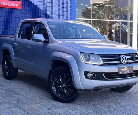 Volkswagen Amarok High.CD 2.0 16V TDI 4x4 Dies. Aut  - Prata - 2016/2016