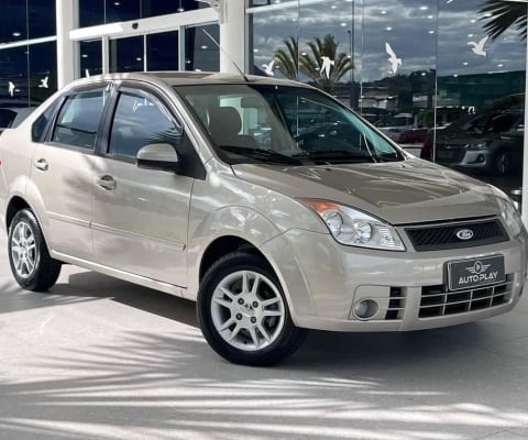 Ford Fiesta Sed. 1.6 8V Flex 4p  - Prata - 2009/2009