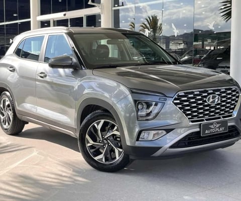 Hyundai Creta Platinum 1.0 TB 12V Flex Aut.  - Cinza - 2022/2022