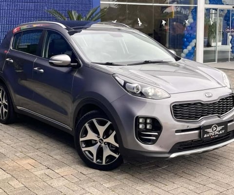 Kia Sportage EX 2.0 16V/ 2.0 16V Flex Aut.  - Prata - 2016/2017