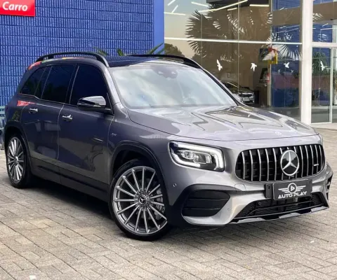 Mercedes-Benz GLB 35 AMG 4MATIC 2.0 Turbo Aut.  - Cinza - 2022/2022