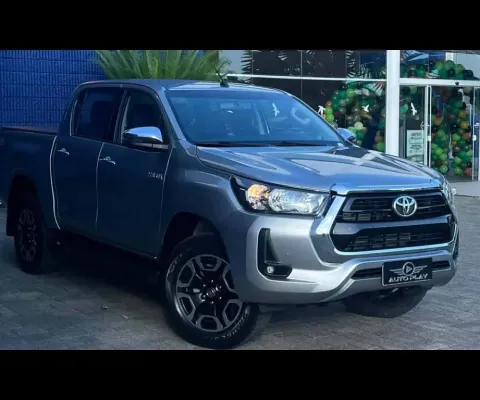 Toyota Hilux CD SRV 4x4 2.8 TDI Diesel Aut.  - Prata - 2022/2022