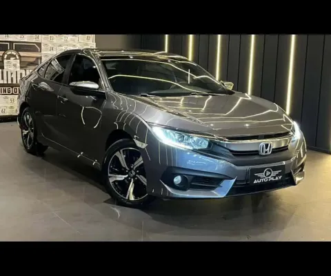 Honda Civic Sedan EXL 2.0 Flex 16V Aut.4p  - Cinza - 2017/2017
