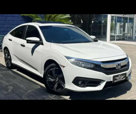 Honda Civic Sedan TOURING 1.5 Turbo 16V Aut.4p  - Branca - 2018/2018
