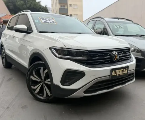 Vw T Cross 1.0 Tsi 2025 único dono km baixo