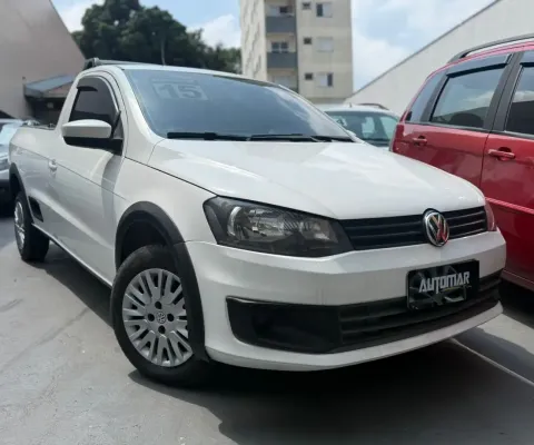 Vw Saveiro 1.6 Trend 2015 completa flex