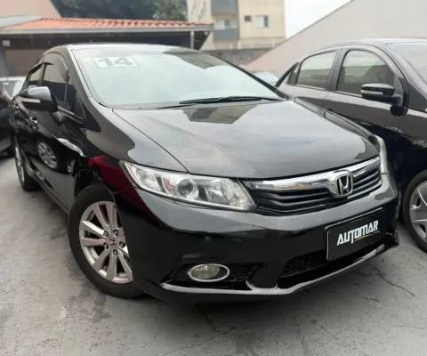 Honda Civic 2.0 LXR flex 2014 Aut completo