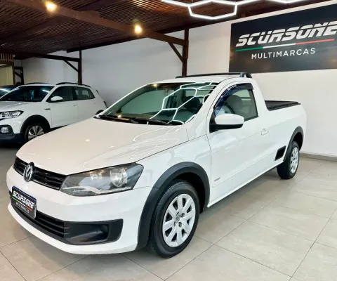 A Saveiro 2014 é a parceira ideal para o trabalho e o dia a dia! Com robustez, praticidade e o desem