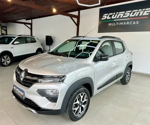 Kwid Outsider 2024 é perfeito para quem quer andar com estilo, gastar pouco e ter tecnologia de sobr