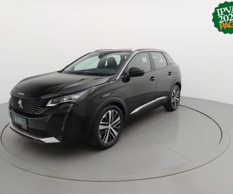 Peugeot 3008 2022 1.6 16v thp gasolina griffe automático