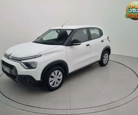 Citroen C3 2024 1.0 16v flex live pack manual