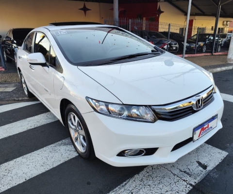 "Elegância, desempenho e conforto em um só carro – Civic EXS 2012 com teto solar, completo e pronto 