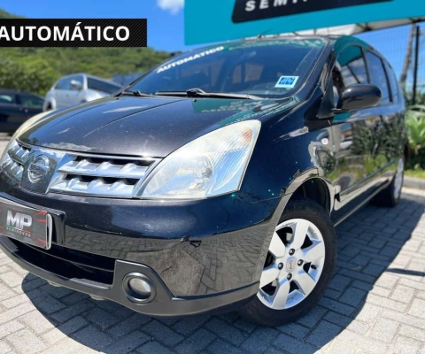 Nissan Livina 18SL - Preta - 2009/2010