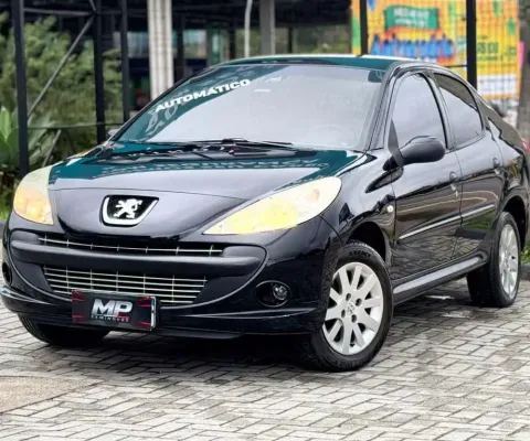 Peugeot 207 Sedan Passion XS 1.6 Flex 16V 4p Aut  - Preta - 2010/2011