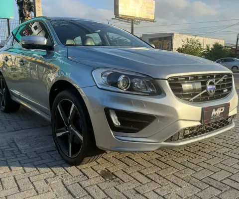 Volvo XC60 R-DESIGN 3.0 304cv AWD 5p  - Prata - 2014/2015