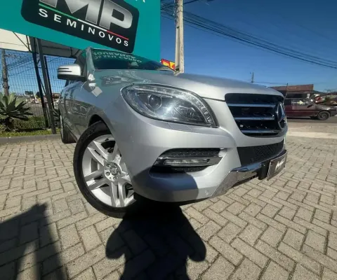 Mercedes-Benz ML-350 Sport 3.0 V6 258cv 4X4 Diesel  - Prata - 2013/2014