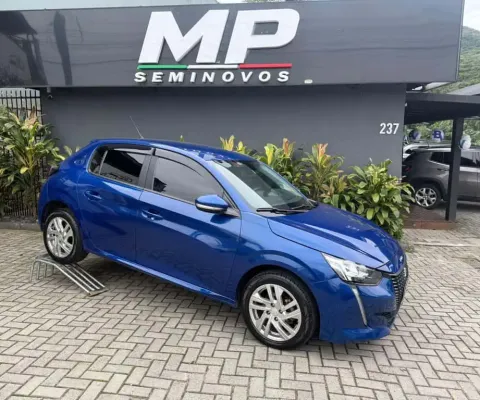 Peugeot 208 Active 1.6 Flex 16V 5p Aut.  - Azul - 2022/2022