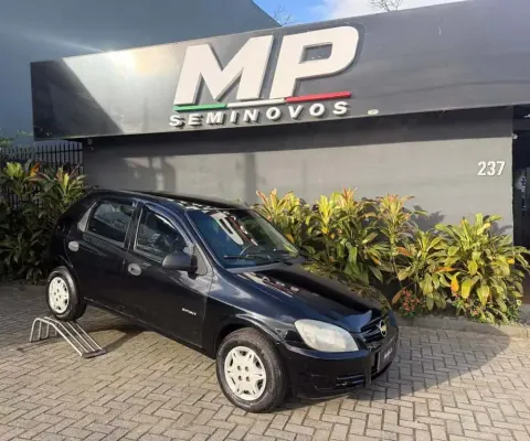 Chevrolet Celta Spirit/ LT 1.0 MPFI 8V FlexP. 5p  - Preta - 2009/2010