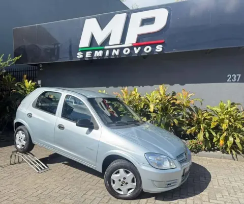 Chevrolet Celta Spirit/ LT 1.0 MPFI 8V FlexP. 5p  - Prata - 2009/2010