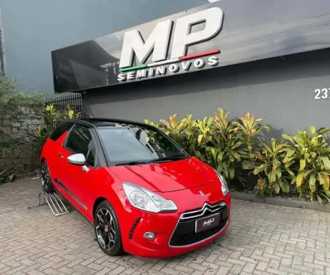 Citroën DS3 1.6 Turbo 16V 3p Mec.  - Vermelha - 2012/2013