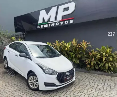 Hyundai HB20S Unique 1.0 Flex 12V Mec. - Branca - 2019/2019
