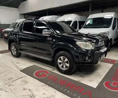 TOYOTA HILUX CABINE DUPLA 4X4 SRV 2009