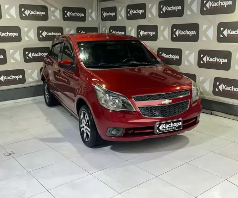 Chevrolet Agile LTZ 1.4 MPFI 8V FlexPower 5p  - Vermelha - 2013/2013
