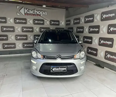 Citroën C3 Tendance 1.5 Flex 8V 5p Mec.  - Prata - 2016/2017