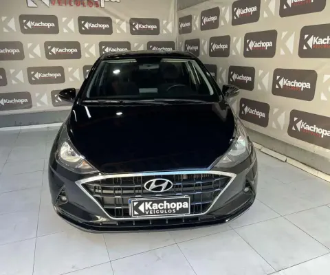 Hyundai HB20 Evolution 1.0 TB Flex 12V Aut.  - Preta - 2019/2020