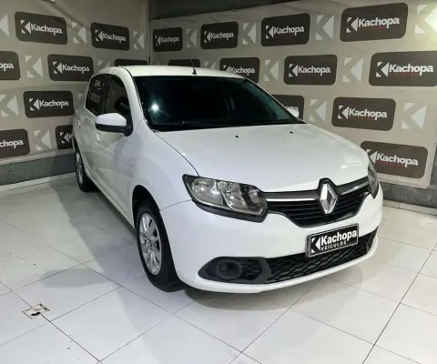 Renault Sandero Expression Flex 1.6 16V 5p  - Branca - 2017/2018