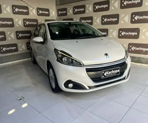 Peugeot 208 Active 1.2 Flex 12V 5p Mec. - Branca - 2016/2017