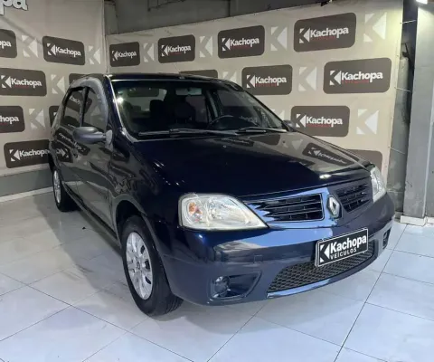 Renault Logan 1.6 expression - Azul - 2007/2008