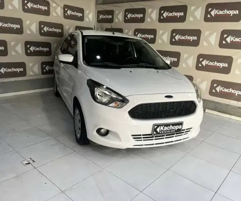 Ford KA 1.0 SE/SE Plus TiVCT Flex 5p  - Branca - 2016/2017
