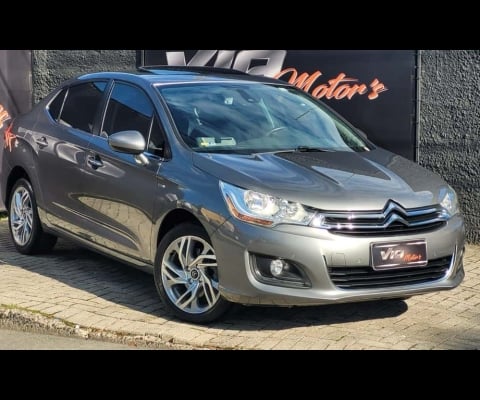 CITROEN C4 LOUNGE 1.6 EXCLUSIVE 16V TURBO GASOLINA 4P AUT 2015