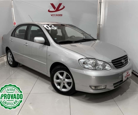 Toyota Corolla 2003 1.8 xei 16v gasolina 4p manual